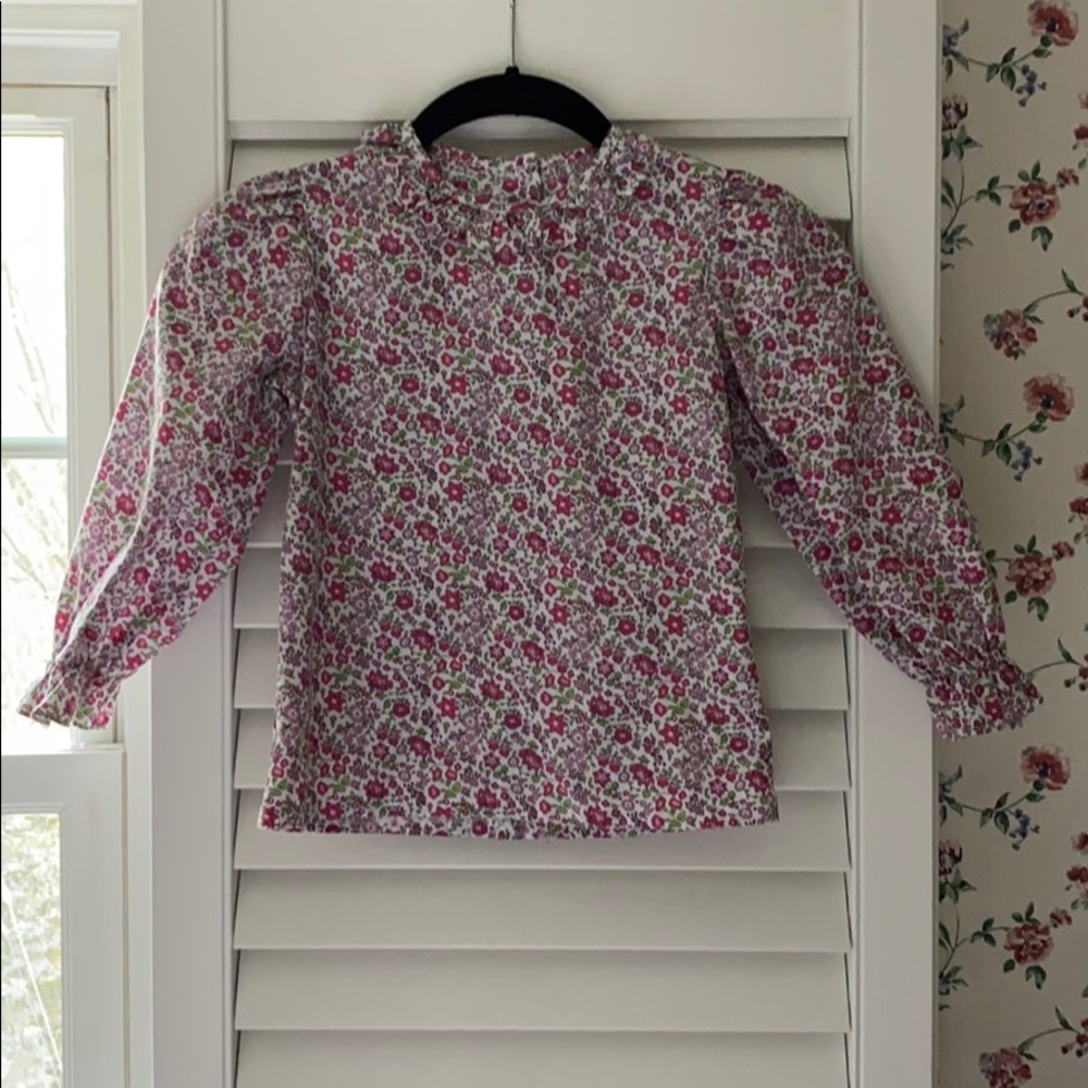 Little English Liberty Print Style blouse 5
